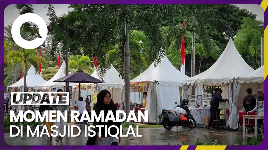 Melihat Suasana Istiqlal saat Ramadan, Ada Bazar UMKM hingga Bukber  