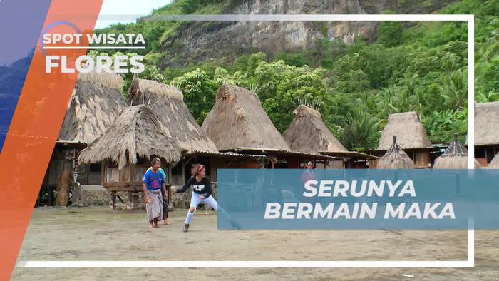 Mencoba Bermain Maka, Permainan Tradisional Kamlung Lololela Flores