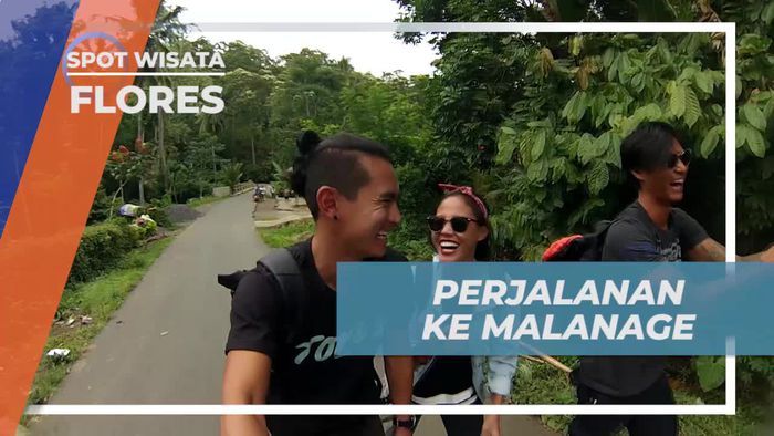 Perjalanan Menuju Malanage, Sungai Air Panas di Kabupaten Ngada, Flores