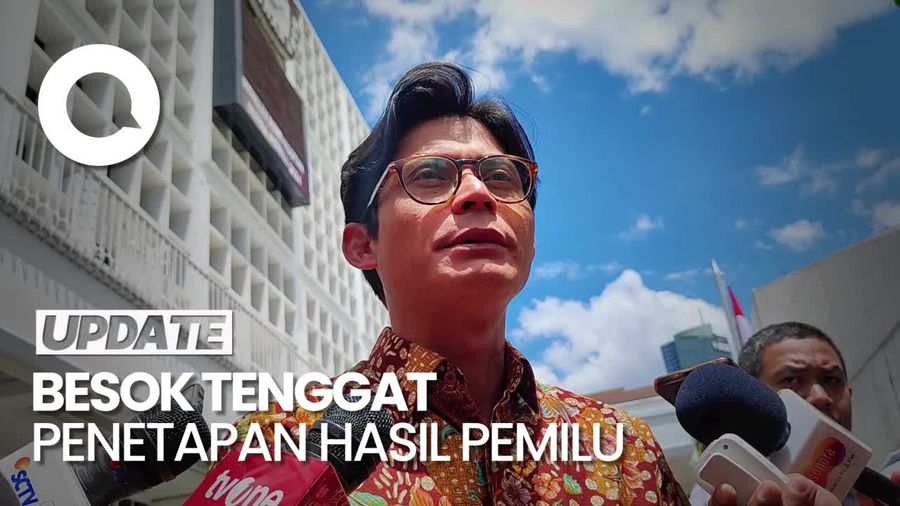 Kata KPU soal Penetapan Hasil Pemilu 2024 Hari Ini atau Besok