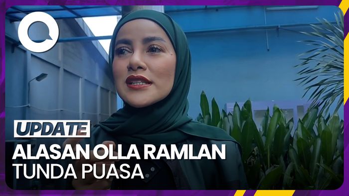Olla Ramlan Tunda Puasa untuk Pemulihan Sakit Lambung