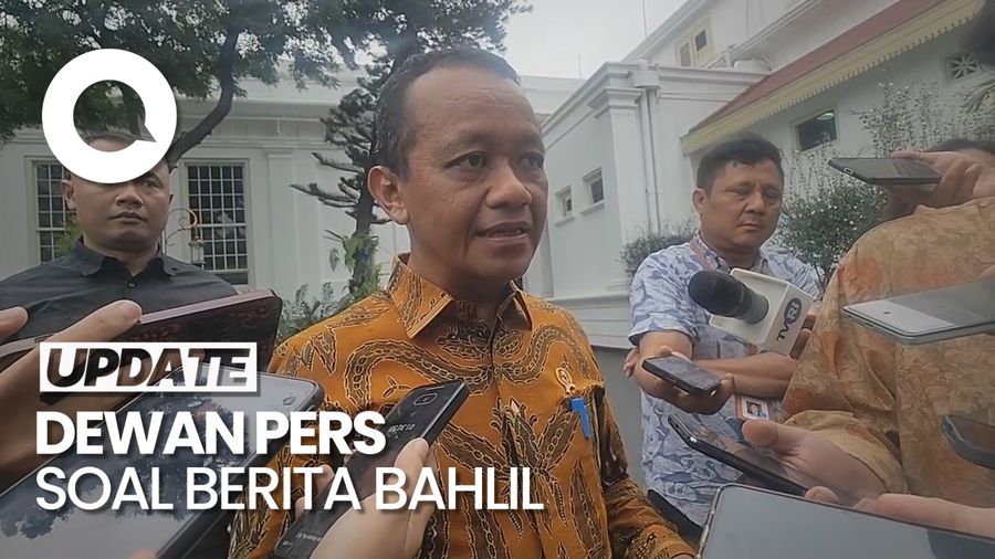 Rekomendasi Dewan Pers soal Berita Permainan Izin Tambang oleh Bahlil