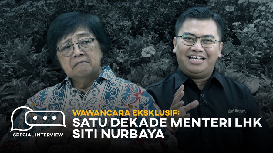 Wawancara Eksklusif: Satu Dekade Menteri LHK Siti Nurbaya