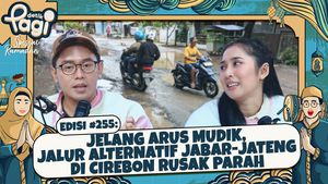 Jelang Arus Mudik, Jalur Alternatif Jabar-Jateng di Cirebon Rusak Parah