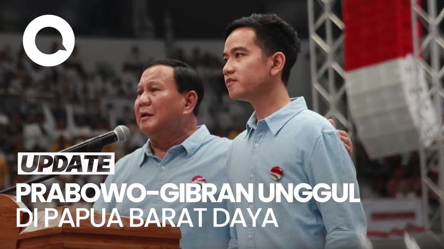Prabowo-Gibran Unggul di Papua Barat Daya, Disusul Ganjar-Mahfud 