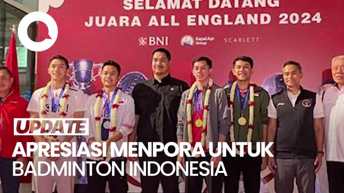 Menpora Dito Minta Masyarakat Dukung Atlet Badminton di Olimpiade Paris