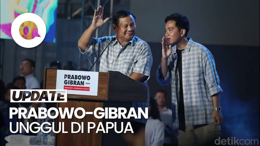 Rekapitulasi Nasional Hari Terakhir: Prabowo-Gibran Unggul di Papua