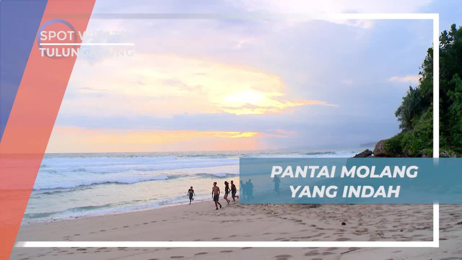 Molang, Pantai Indah Dengan Hamparan Pasir Putih di Tulungagung 