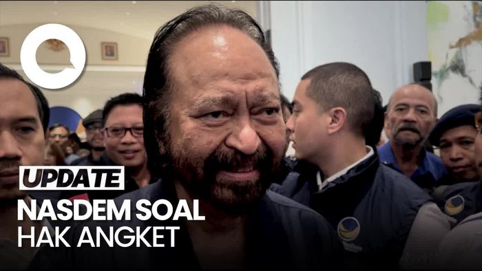 Ahmad Ali Pesimistis Soal Hak Angket, Paloh: Bukan Sikap NasDem