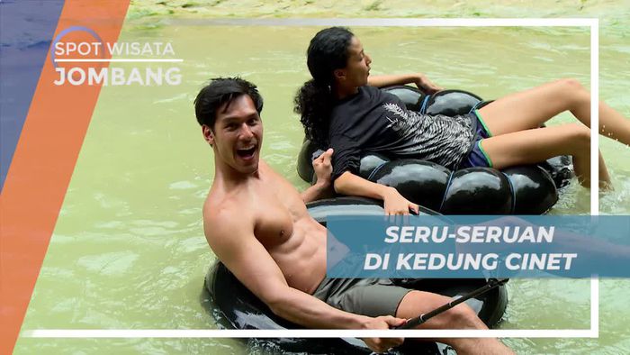 Berenang Merasakan Sensasi Segar Air Kedung Cinet Jombang