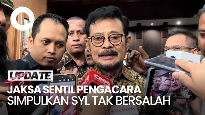 Jaksa Sentil Pengacara Simpulkan SYL Tak Bersalah: Seolah-olah Pahlawan