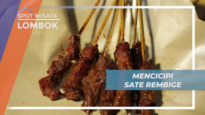 Menikmati Daging Lembut Sate Rambige di Lombok