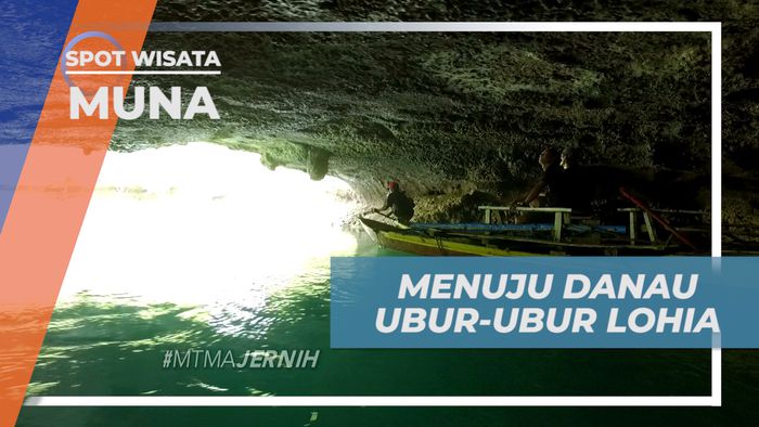 Perjalanan Seru Naik Perahu Khas Menuju Danau Ubur-ubur Lohia, Muna