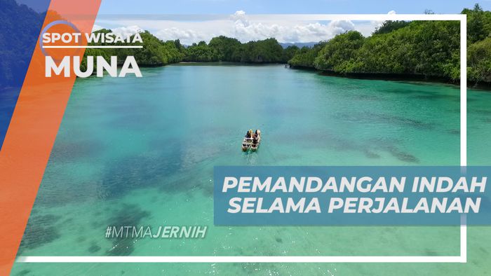 Menikmati Pesona Keindahan Alam Selama Perjalanan Menuju Danau, Muna
