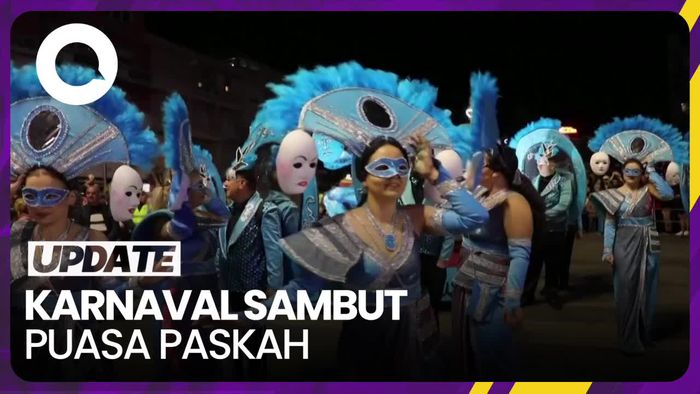 Sambut Paskah, Begini Kemeriahan Karnaval di Macedonia Utara