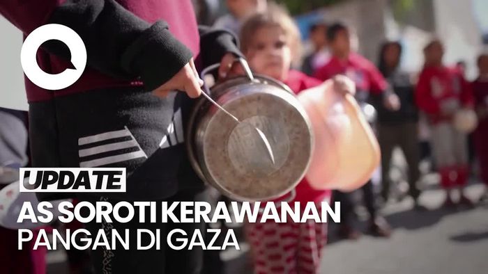 Menlu AS: 100% Warga Gaza Berada di Tingkat Kerawanan Pangan Akut