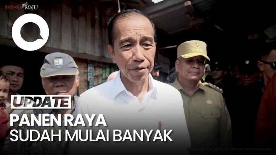 Jokowi Akui Harga Beras Medium Belum Turun Drastis