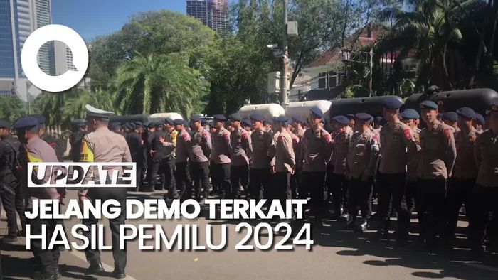 Ada Demo Jelang Hasil Pemilu 2024, 3.500 Personel Gabungan Dikerahkan
