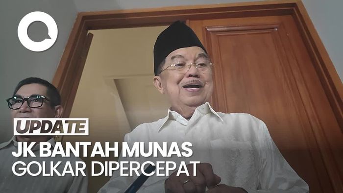 JK Bantah Munas Golkar Dipercepat: Enggaklah, Sudah Disetujui Seluruh DPD