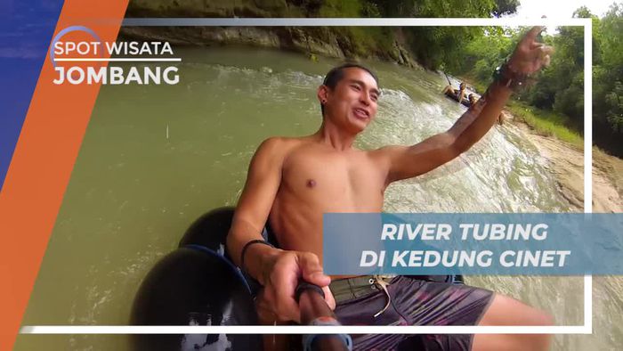 Pengalaman Seru dan Mendebarkan River Tubing di Kedung Cinet Jombang