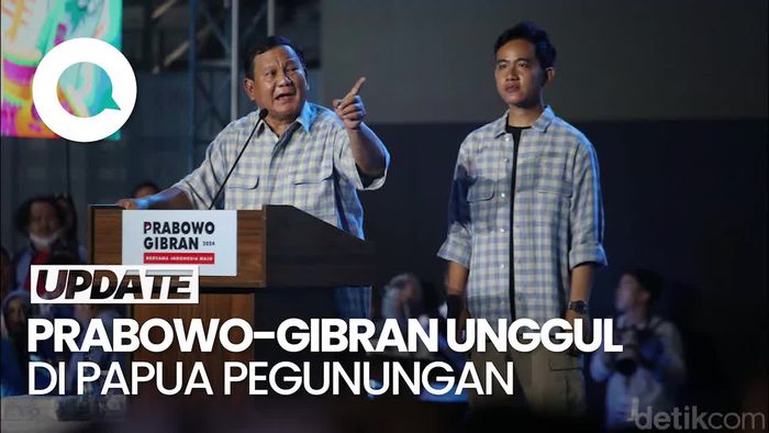 Rekap Nasional Hari Terakhir: Prabowo-Gibran Menang di Papua Pegunungan