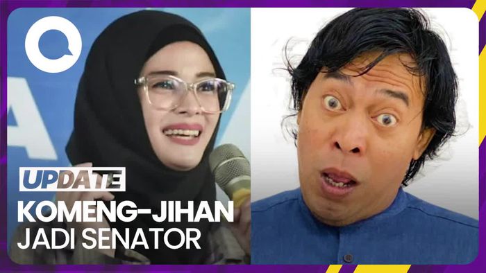 Komeng dan Jihan Fahira Berpeluang Jadi Senator Jabar, Segini Gajinya