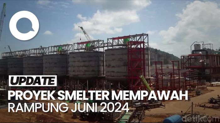 Jokowi Pastikan Smelter Mempawah Rampung Juni 2024