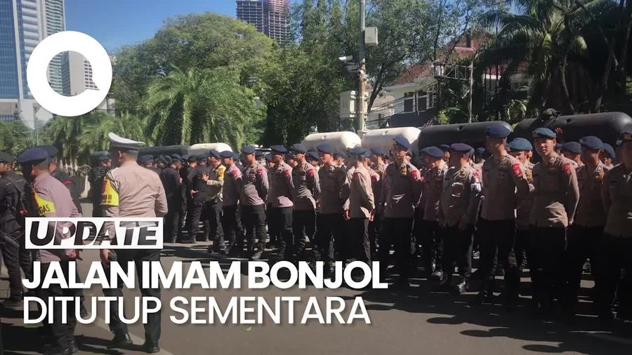 Akan Ada Demo di Depan KPU RI, Jalan Imam Bonjol Ditutup 