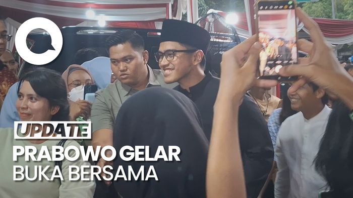 Prabowo Buka Bersama Kaesang-Budi Arie Jelang Pengumuman KPU