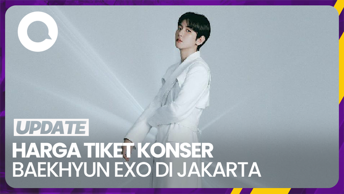 Tiket Konser Baekhyun EXO di Jakarta Mulai Rp 1,6 Juta, Semuanya Standing