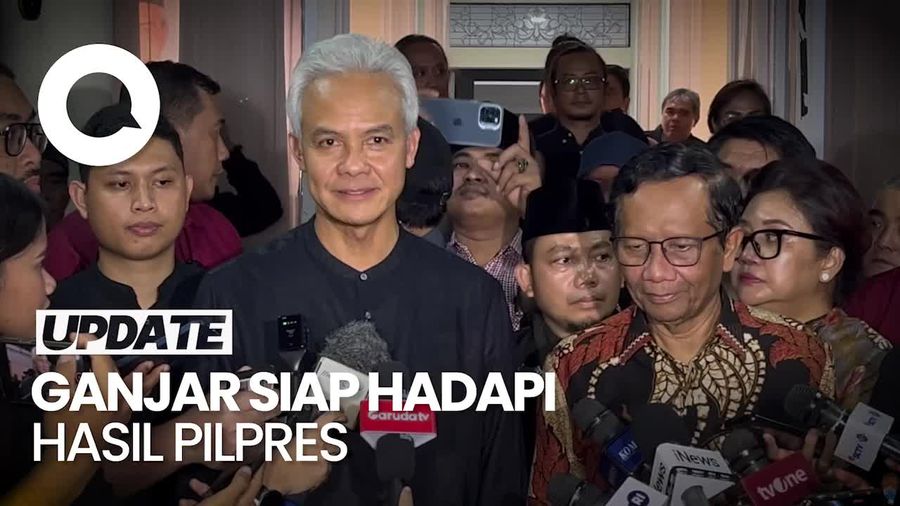 Ganjar Jelang Penetapan Hasil Pilpres: Kita Sudah Siapkan Banyak Hal