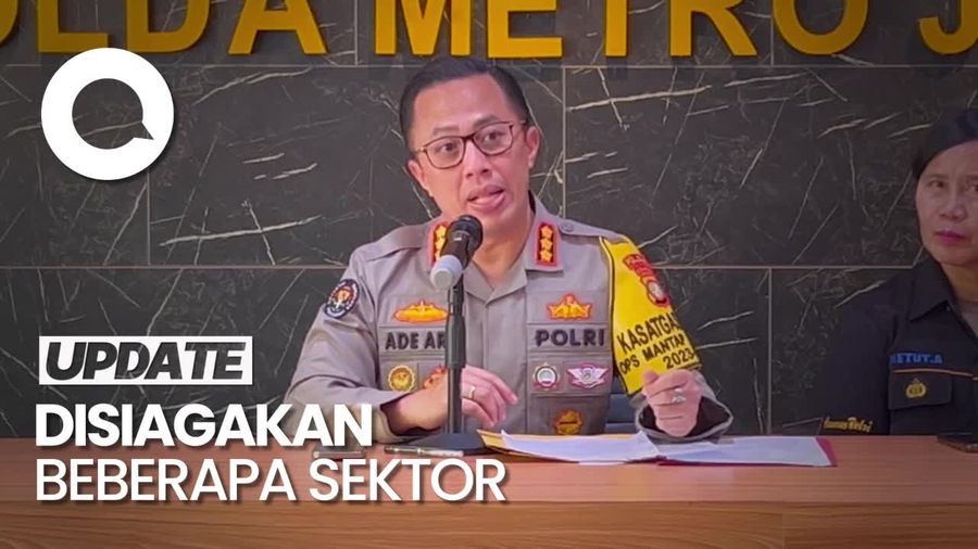 Polda Metro Siagakan 4.376 Pasukan Jelang Pengumuman Hasil Pemilu
