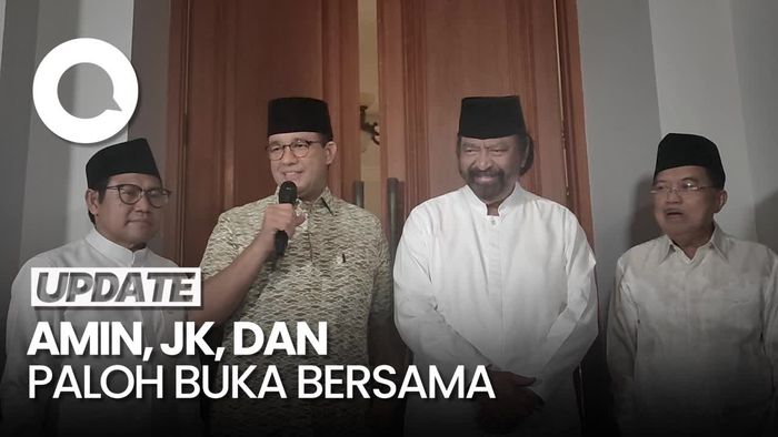 Kata Anies, JK, dan Surya Paloh Jelang Pengumuman Hasil Pemilu 2024