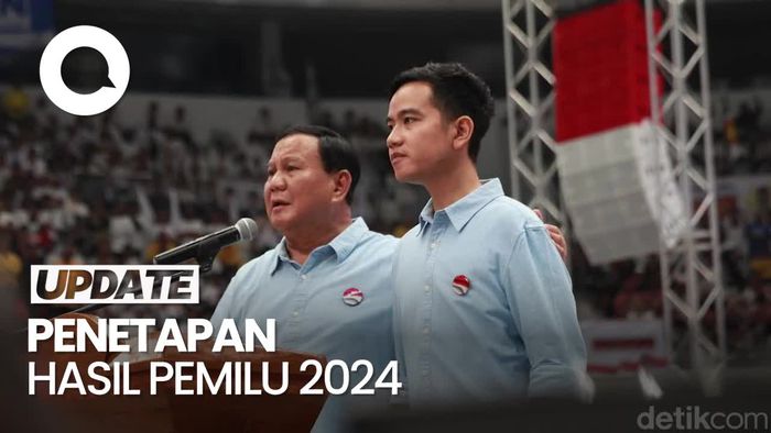 KPU Umumkan Prabowo-Gibran Menang Pilpres 2024, Raih 96 Juta Suara
