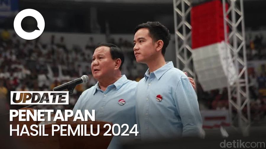 KPU Umumkan Prabowo-Gibran Menang Pilpres 2024, Raih 96 Juta Suara
