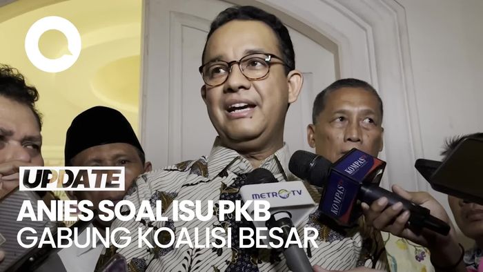Kata Anies soal Isu PKB Bakal Gabung Koalisi Besar