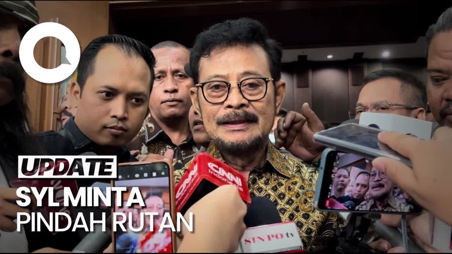 SYL Minta Pindah dari Rutan Merah Putih KPK: Oksigennya Agak Kurang