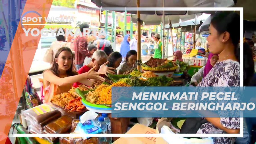 Menyantap Lezatnya Kuliner Pecel Senggol di Depan Pasar Beringharjo, Yogyakarta