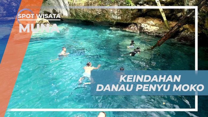 Danau Penyu Moko, Menikmati Jernihnya Air Danau yang Sebening Kaca, Muna