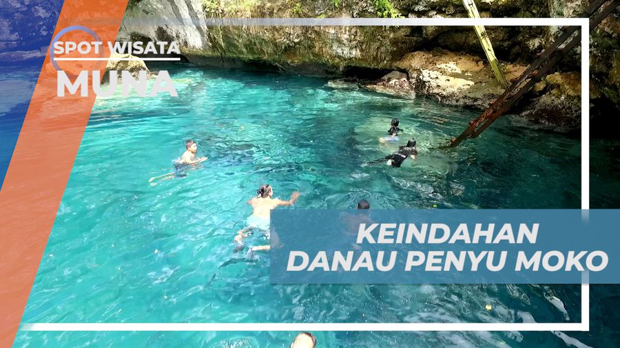 Danau Penyu Moko, Menikmati Jernihnya Air Danau yang Sebening Kaca, Muna