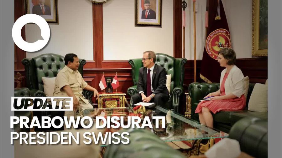 Isi Surat Presiden Swiss untuk Prabowo Subianto yang Menang Pilpres 