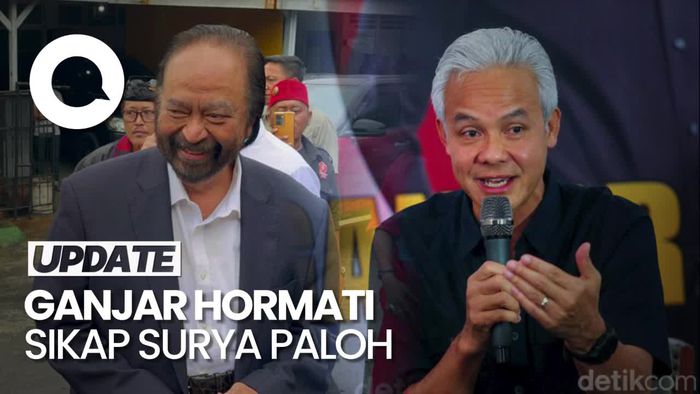 Surya Paloh Beri Selamat ke Prabowo-Gibran, Ganjar: Kami Hormati