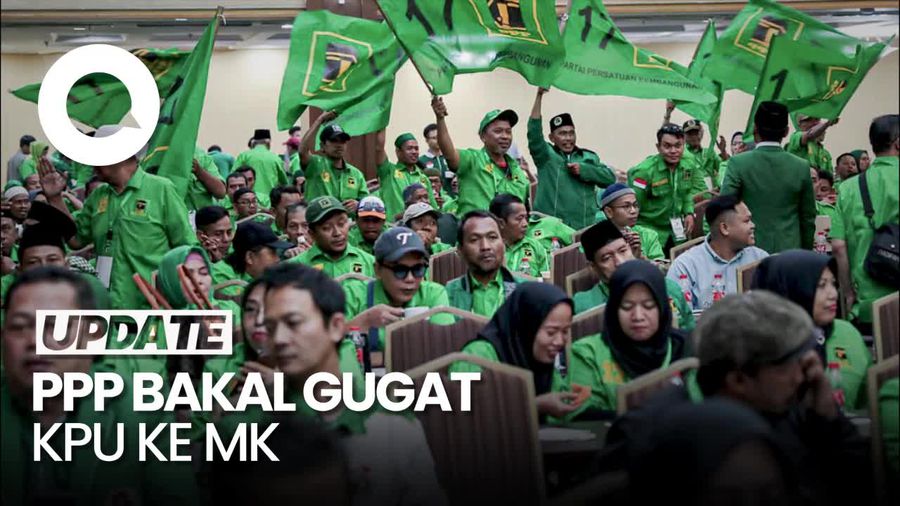 Tak Lolos DPR dari Hasil Rekapitulasi KPU, PPP Bakal Gugat ke MK
