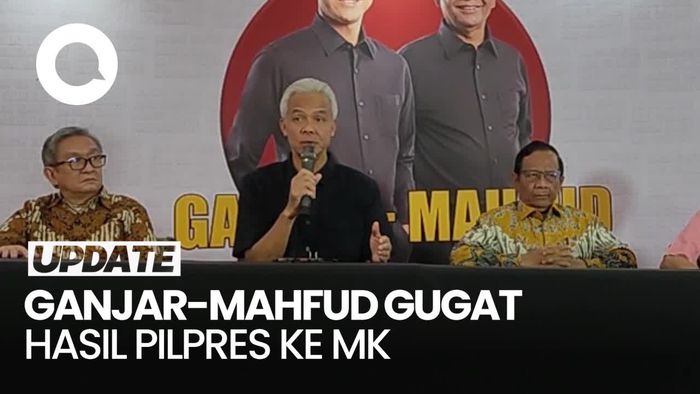 Ganjar-Mahfud Bakal Gugat Hasil Pilpres 2024 ke MK