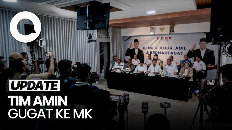 Hari Pertama Pendaftaran Gugatan Pemilu, Baru Tim AMIN yang Lapor