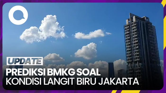 Kondisi Langit Biru di Jakarta Diprediksi Terjadi dalam Sepekan