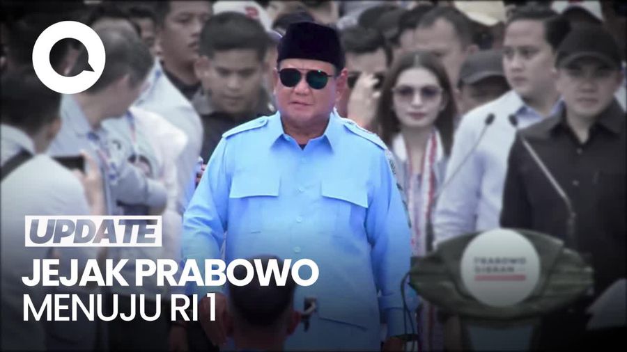 Jatuh Bangun Prabowo Subianto Menuju RI 1