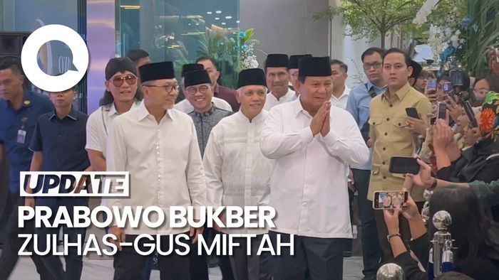 Prabowo-Zulhas Buka Puasa di DPP PAN, Ada Hatta Rajasa-Gus Miftah