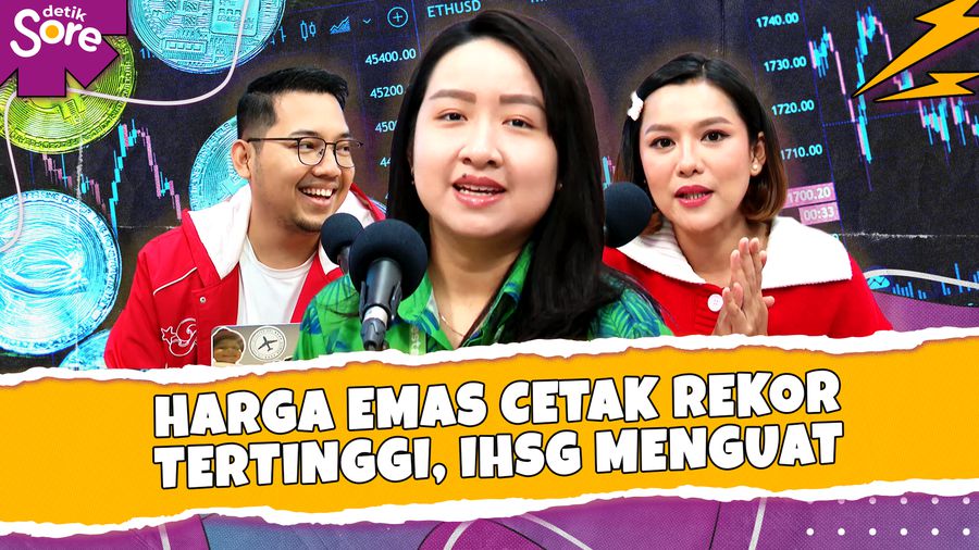 Harga Emas Cetak Rekor Tertinggi, IHSG Menguat