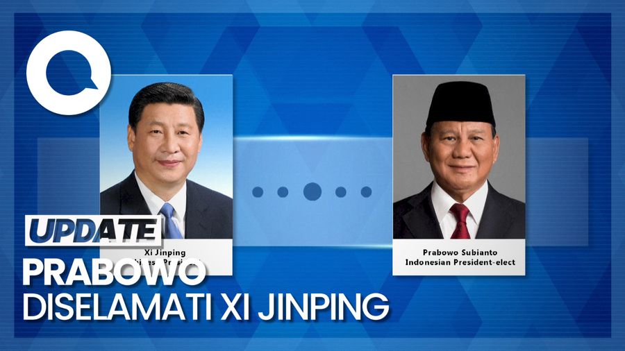 Xi Jinping Beri Selamat ke Prabowo Atas Kemenangan Pilpres 2024